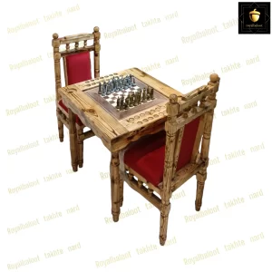 میز تخته نرد و شطرنج سلطنتی