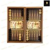 خرید تخته نرد ام دی اف طرح چوگان