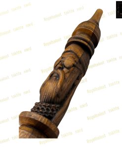 خرید تنه قلیان چوبی منبت رخ