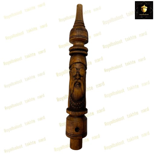 خرید تنه قلیان چوبی منبت رخ