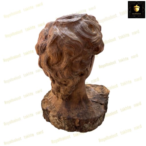 خرید مجسمه چوب گردو منبت مرد