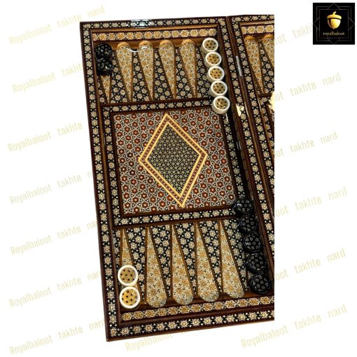 خرید تخته نرد تمام خاتم لاکچری
