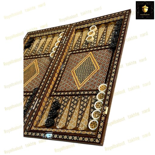 خرید تخته نرد تمام خاتم لاکچری