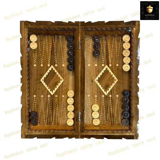 خرید تخته نرد منبت شاهکار