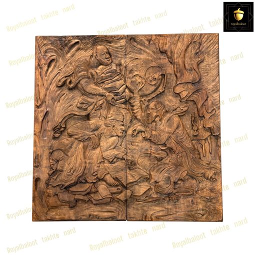 خرید تابلو تخته نرد منبت جام جهان نما