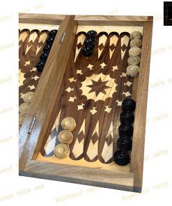 خرید تخته نرد گردو معرق خورشید