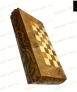 خرید تخته نرد گردو منبت لاکچری
