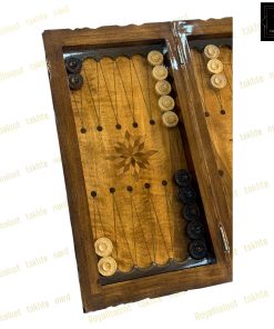 خرید تخته نرد گردو منبت لاکچری