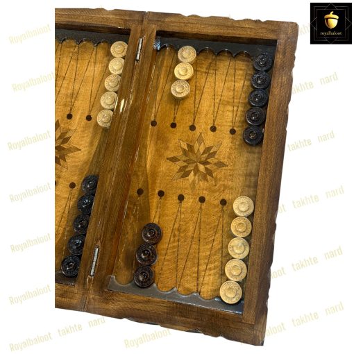 خرید تخته نرد گردو منبت لاکچری