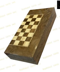 خرید تخته نرد ریشه گردو گره
