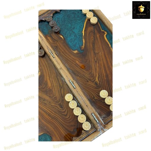 خرید تخته نرد و منچ گردو 60 سانتی