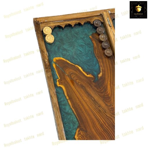خرید تخته نرد و منچ گردو 60 سانتی