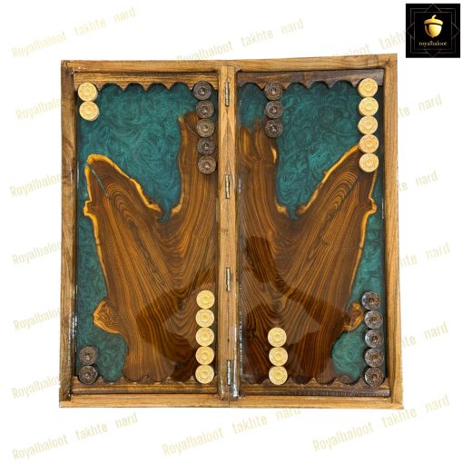 خرید تخته نرد و منچ گردو 60 سانتی