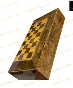 خرید تخته نرد ریشه گردو قرینه