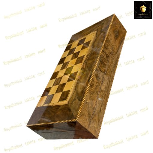 خرید تخته نرد ریشه گردو قرینه