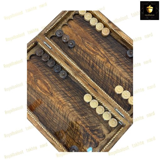 خرید تخته نرد ریشه گردو خاص