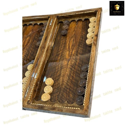 خرید تخته نرد ریشه گردو خاص