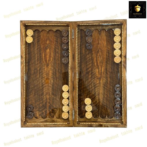 خرید تخته نرد ریشه گردو خاص