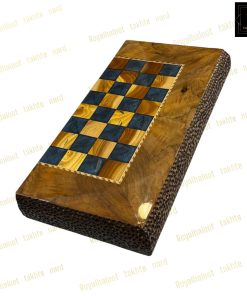 خرید تخته نرد گردو رزین درباری