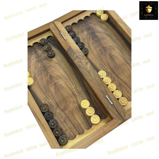 خرید تابلو تخته نرد گردو منبت خلیج فارس