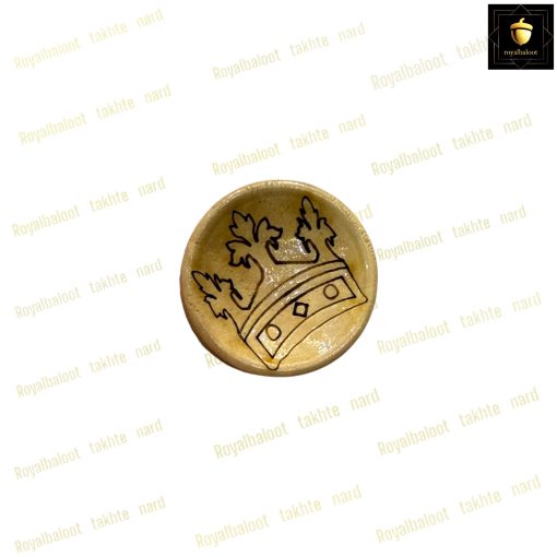 خرید مهره تخته نرد چوبی تاج پادشاهی