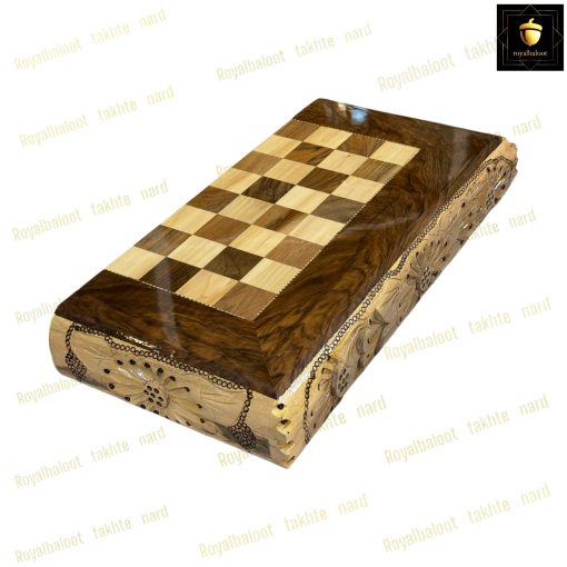 خرید تخته نرد گردو منبت کردستان کد 357 - Image 4