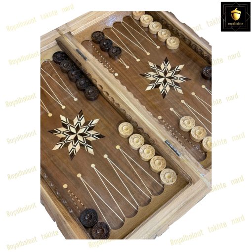خرید تخته نرد گردو منبت کردستان