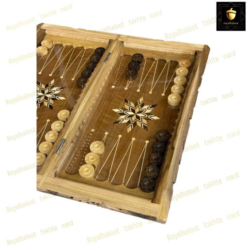 خرید تخته نرد گردو منبت کردستان