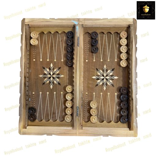 خرید تخته نرد گردو منبت کردستان