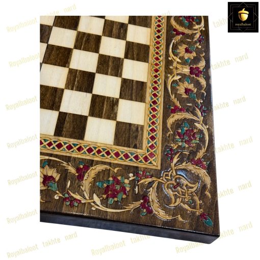 خرید تخته نرد راش معرق سنتی