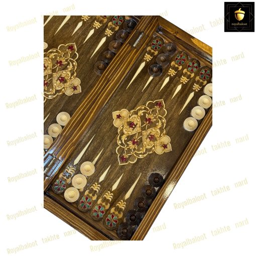 خرید تخته نرد راش معرق سنتی