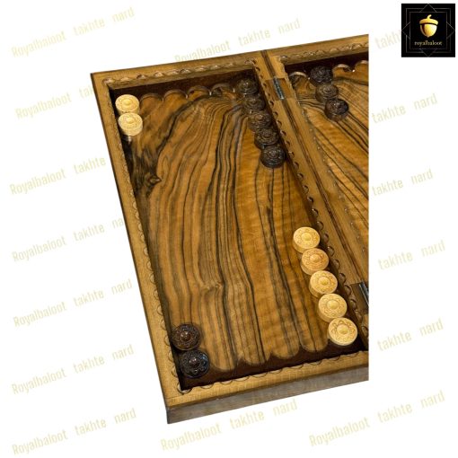خرید تخته نرد ریشه گردو کلاسیک