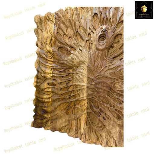 خرید تابلو تخته نرد گردو منبت فریاد 70 سانتی