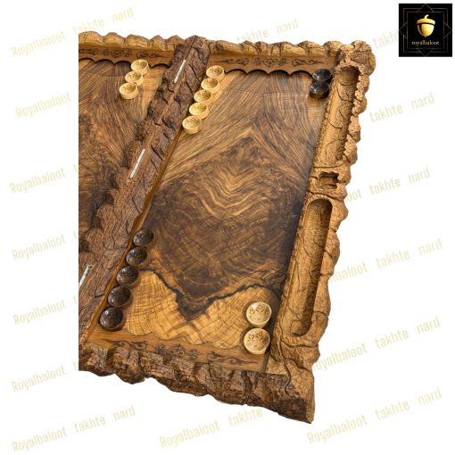 خرید تابلو تخته نرد گردو منبت فریاد 70 سانتی