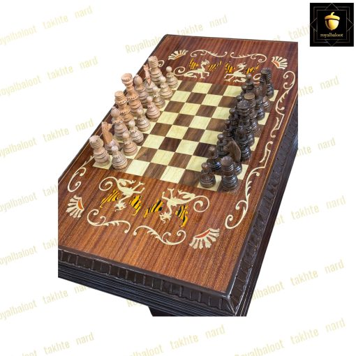خرید میز تخته نرد و شطرنج لاکچری