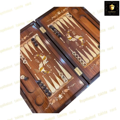 خرید میز تخته نرد و شطرنج لاکچری