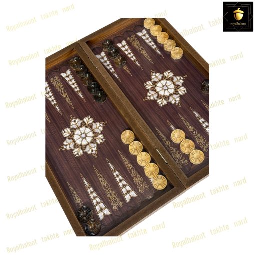 خرید تخته نرد ام دی اف طرح ترنج