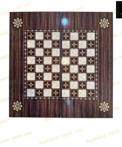 خرید تخته نرد ام دی اف طرح گردویی