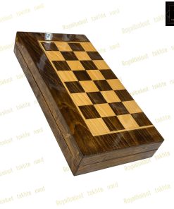 خرید تخته نرد راش معرق زنبوری