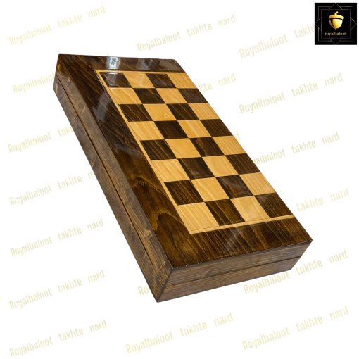 خرید تخته نرد راش معرق زنبوری