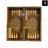 خرید تخته نرد راش معرق طرح کلونی