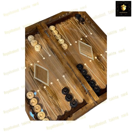 خرید تخته نرد گردو منبت کار دست
