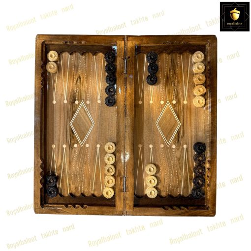 خرید تخته نرد گردو منبت کار دست