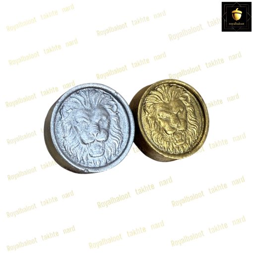 خرید مهره تخته نرد سنگین طرح شیر