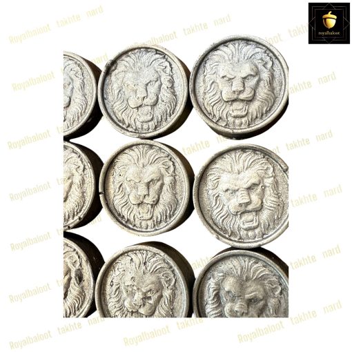 خرید مهره تخته نرد سنگین طرح شیر