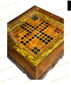 خرید تخته نرد گردو منبت رزین منچ