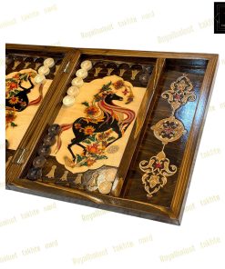 خرید سه بازی چوب راش معرق صادراتی کد 398 خرید سه بازی چوب راش معرق صادراتی