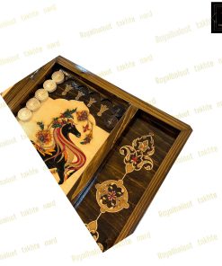 خرید سه بازی چوب راش معرق صادراتی کد 398 خرید سه بازی چوب راش معرق صادراتی