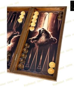 خرید تخته نرد ام دی طرح شیر