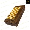 خرید تخته نرد گردو سر و بغل منبت عمیق